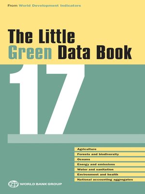 cover image of The Little Green Data Book 2017